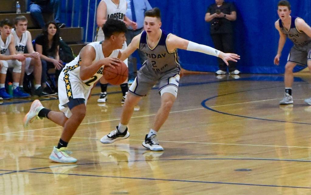 Kyson Jackson applies tough defensive pressure. (John Stimpson/contributed photo.)