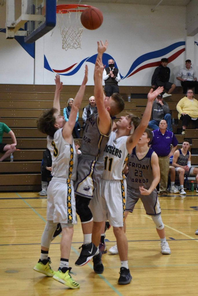JJ Jones goes up for a two-point lay in. (John Stimpson/contributed photo.)