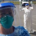 Local business and high school team up to protect health care workers