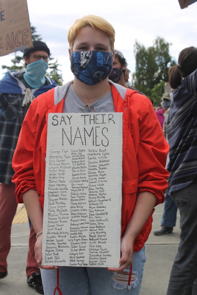 Kneeling for George Floyd