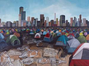 Soma Andrews/Contributed photo                                Tent City by Soma Andrews.
