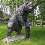 Three Grizzlies Find a New Home at SJI Sculpture Park