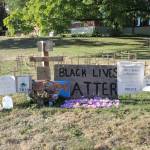 A farewell to Friday Harbor’s Black lives memorial crosses