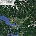 Royal Canadian Mounted Police/Contributed photo
Map of locations where the men were found and from which they disappeared.