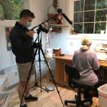 Max Mattox, left,B filmed a nearly seven-minute video highlighting the Masketeers and uploaded it to YouTube. (Contributed photo)