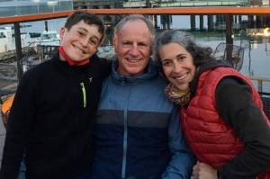 Contributed photo 
Tony Parkin (center), the new executive director of the Islands Oil Spill Association, and family.