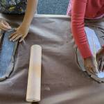 Alchemy Art Center/contributed photo
Children creating tiles at Camp Eagle Rock.