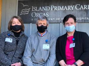 Colleen Smith/staff photo
Left to right: Patty Codd, Frank James and Aaimee Johnson.