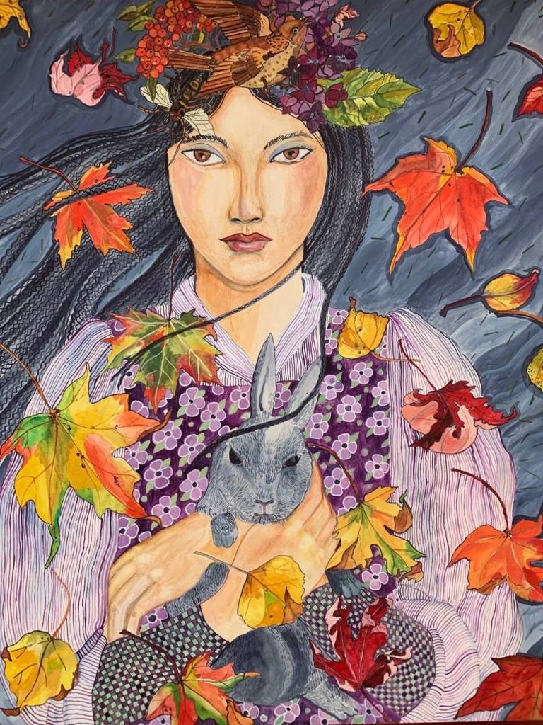 Photo of featured artist Becky Kilpatrick, courtesy of Paula West.