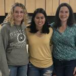 Contributed photo
From right: Katie, right, with her mentees from 2017-21, Ayla, left, and Raylee, center.
