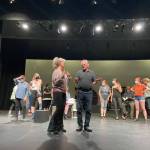 Contributed photo
The cast rehearsing Grease.