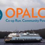 photomanip of new OPALCO logo over photo from OPALCO's flickr.