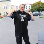 Sienna Boucher/staff photo
<em>Murien Clark proudly holds up her new t-shirt. </em>