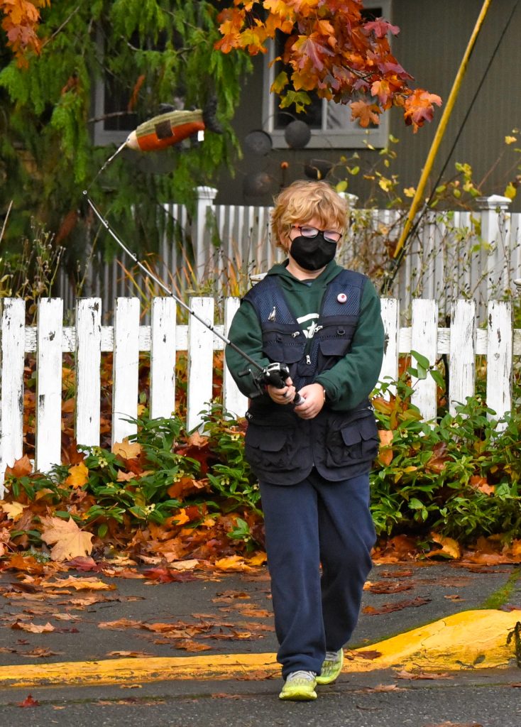 Staff photo/Tate Thomson
Friday Harbor Elementary School students showed off their costumes at the 2021 Halloween Parade on Friday, Oct. 29 at 9 a.m.