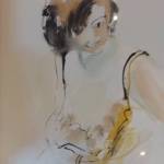 <em>By Nola Ahola</em>
An untitled portrait in watercolor By Nola Ahola