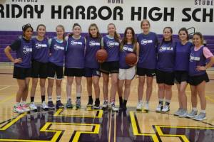 Contributed photo.
L-R, girls basketball: Mia Blackmon, Jordan Gustafson, McKenna Clark, Audrey Allen, Sheya Welty, Ashley Lawson, Ella Mason, Esme Smith, Eleanor Rollins, Mia Germain, and Sarah Cruz.