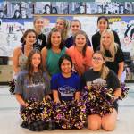 Sienna Boucher/Staff photo
Back row left to right: Nora Flynn, Paloma Waldron, Nakayla Nibbler, Jenny Garfias. Middle row left to right: Maddison Buehler, Lilli Turnbow, Paige Carlton, Jasmyn McEwen. Bottom row left to right: Hailey McCutcheon, Eva Sanabria, Rachelle Cruz.	Not pictured: Ella Raichlen.