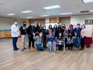 Contributed photo
Health clinic team members from Sea Mar, Joyce L. Sobel Family Resource Center and PeaceHealth join participants of the Latinx Health Advisory Committee to plan the first mobile health clinic.