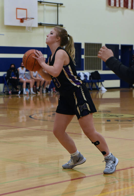 John Stimpson / Contributed photo
Morgan Douglass launches a shot from the key.