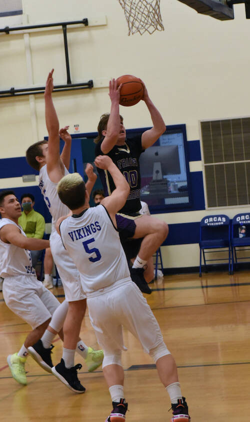 John Stimpson / Contributed photo
Nathan Posenjak with a layup.