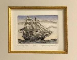 SJIMA/Contributed photo
Howard Rosenfeld, Morning Star, engraving.