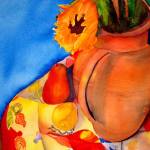 San Juan Islands Museum of Art/Contributed photo
Jans Sunflowers by Pati Canton.