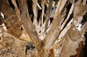 Mark Woods/Contributed photo
From the exhibition FIAT LUX by Gail Grinnell. We Are A Crowd of Others (detail) 2016, Fabric and paper, using collage, drawing, and pattern.