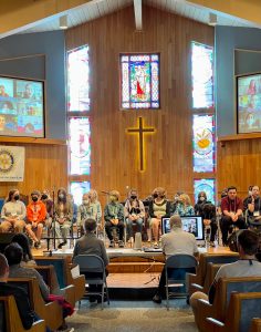 Rotary Club of San Juan Islands/Contributed photo
Rotary 16th Annual Spelling Bee at Friday Harbor Presbyterian Church, September 3.