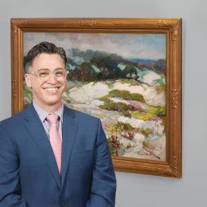 Contributed photo/Aaron Bastian, Bonhams' Fine Arts expert of paintings, drawings, sculpture.