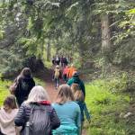 Contributed photo by Theresa Simendinger
Hikers on their way to Brigg Lake