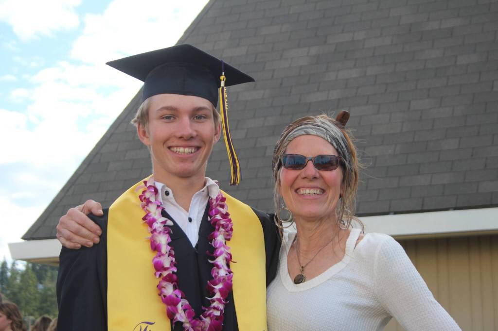 Heather Spaulding / Staff photo
Levi Buchanan and his mother Marnie Smith-Thomas