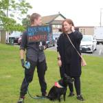 Heather Spaulding / Staff photo
Protestors at the courthouse