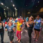 Contributed photo by the San Juan Community Theatre
The cast prepares for opening night by painting the set.