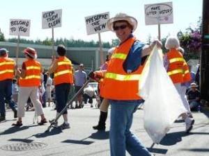Contributed photo David Hampshire
The masters of trash in the parade.