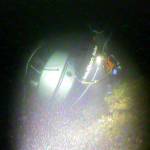 Contributed photo by Washington Department of Ecology
A Global Dive & Salvage diver makes his way along the starboard side of sunken Aleutian Isle resting precariously on a deep subterranean cliff along the west side of San Juan island.