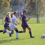 Heather Spaulding / Staff photo
Wovlerines take the ball down the field