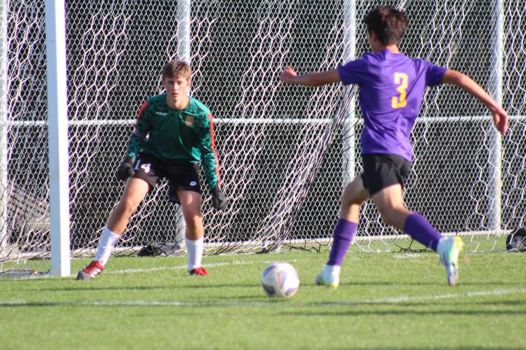 Heather Spaulding / Staff photo
Wolverines set up for a goal.
Heather Spaulding / Staff photo
Wolverines set up for a goal.