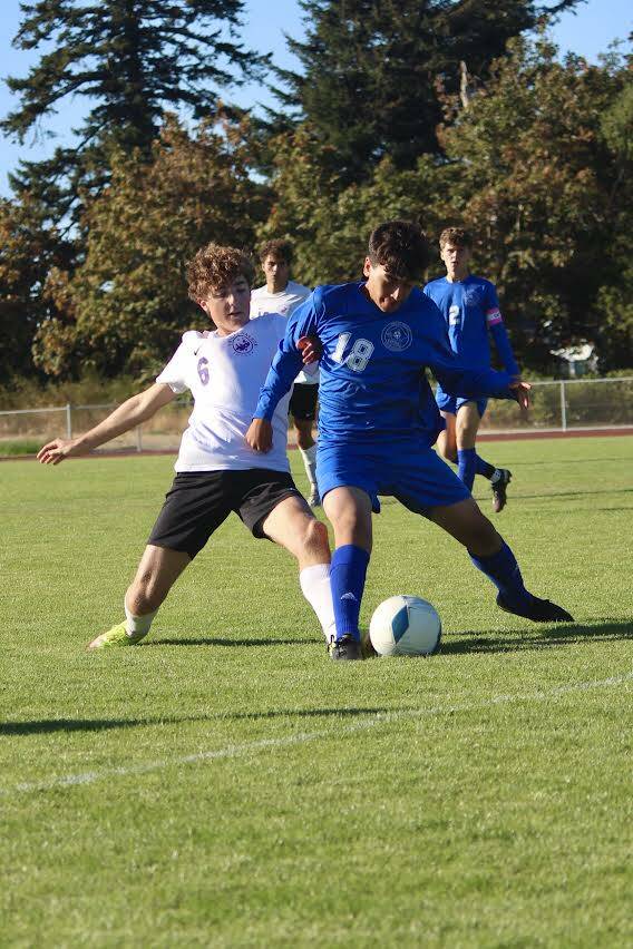 Contributed photo by Corey Wiscomb
Wolverines work to steal the ball.