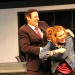 Heather Spaulding  Staff photo
Sterling (Eric Concord) fights with Jackie (Anne Maria Ryan).