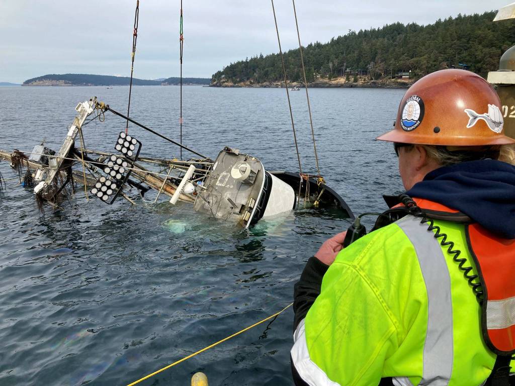 Contributed photo by Katy Stewart
Katy on deck