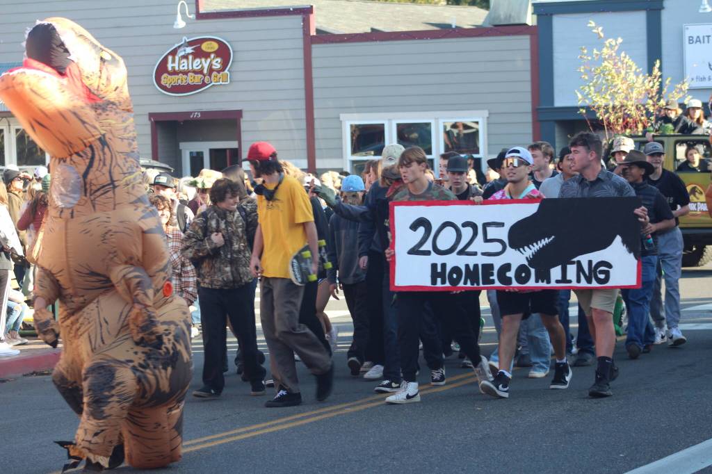 Heather Spaulding  Staff photo
Sophomore dinosaurs