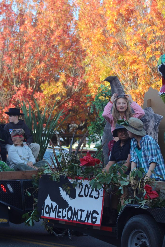 Heather Spaulding  Staff photo
Sophomore dinosaurs