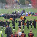 Heather Spaulding \ Staff photo
Cheer squad does the Monster Mash during half time.