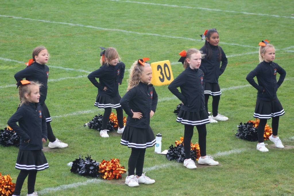 Heather Spaulding \ Staff photo
Cheer squad rallies the fans.
