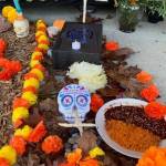 Heather Spaulding \ Staff photo
Food offerings, skulls and Marigolds.