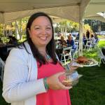 Contributed photo by Anne Williams
Amber Linton celebrates with her team.