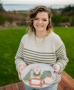 Contributed photo by Gerryanne Bohn
Gerryanne with her holiday cookies