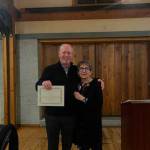 Contributed photo by Friday Harbor Chamber of Commerce
Sam Buck and Becki Day.