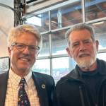 Heather Spaulding \ Staff photo
Randy Gaylord with retired judge Don Eaton