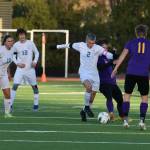 Chris Sutton photo
The Vikings (in white) playing against Friday Harbor in the state championship.